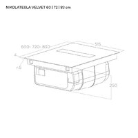 Elica Nikolatesla Velvet BL/A/60 PRF0196869 Image #2