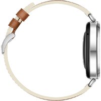 Huawei Watch GT 6 41 мм (серебристый, с коричневым кожаным ремешком, международная версия) Image #6
