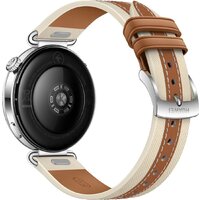 Huawei Watch GT 6 41 мм (серебристый, с коричневым кожаным ремешком, международная версия) Image #4
