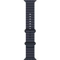 Apple Watch Ultra 2 LTE 49 мм (титановый корпус, черный/темно-синий, ремешок из эластомера M) Image #3