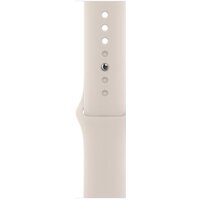 Apple Watch SE 2 44 мм (алюминиевый корпус, звездный свет/звездный свет, спортивный силиконовый ремешок M/L) Image #3