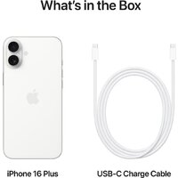 Apple iPhone 16 Plus Dual eSim 512GB (белый) Image #5