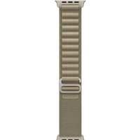Apple Watch Ultra 2 LTE 49 мм (титановый корпус, титановый/оливковый, текстильный ремешок размера L) Image #3