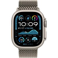 Apple Watch Ultra 2 LTE 49 мм (титановый корпус, титановый/титановый, миланская петля S) Image #2