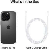 Apple iPhone 16 Pro Dual SIM 128GB (черный титан) Image #7