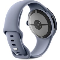 Google Pixel Watch 4 45 мм (лунный камень/лунный камень, спортивный силиконовый ремешок) Image #4