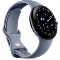 Google Pixel Watch 4 45 мм (лунный камень/лунный камень, спортивный силиконовый ремешок) Image #2