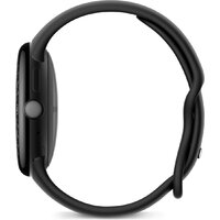 Google Pixel Watch 4 41 мм (черный матовый/обсидиан, спортивный силиконовый ремешок) Image #3