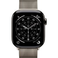 Apple Watch Series 11 LTE 46 мм (титановый корпус, природный/природный, миланская петля) Image #2